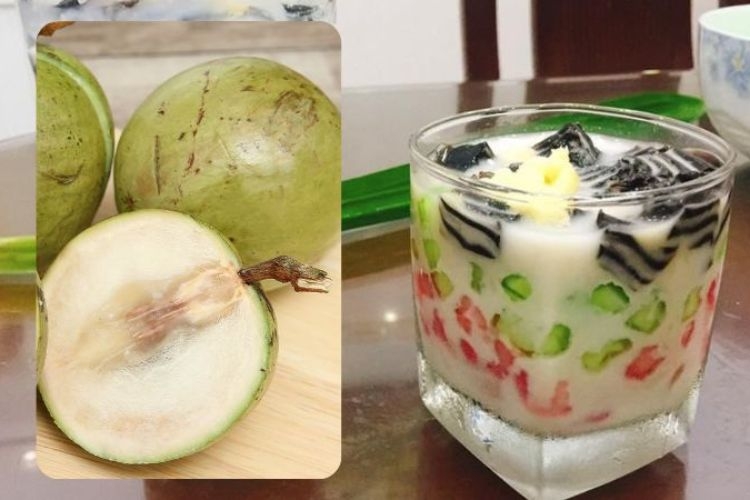 Cách ăn vú sữa cùng với sữa