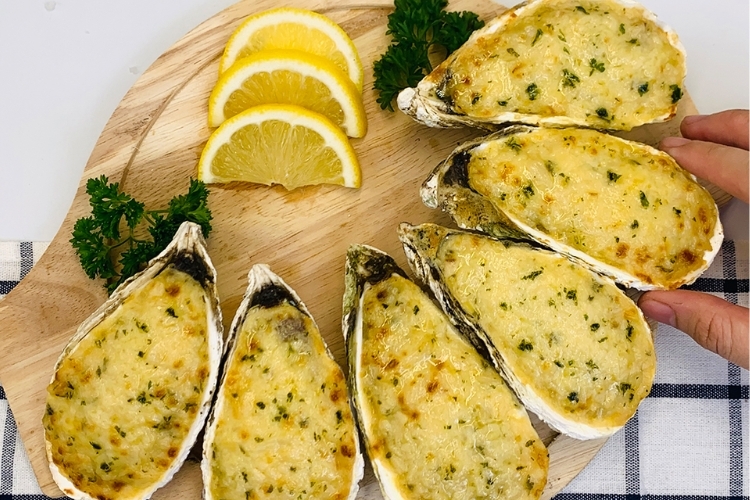 Hàu nướng bơ tỏi thơm ngon