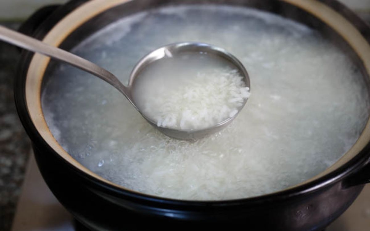 Bước 2: Nấu cháo