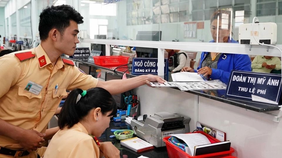 Lệ phí đăng ký xe máy