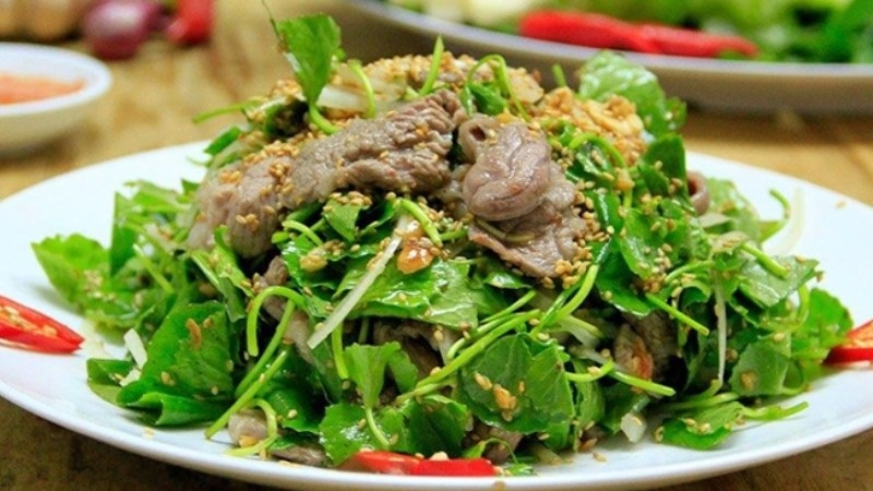 Dê xào riềng mẻ 4