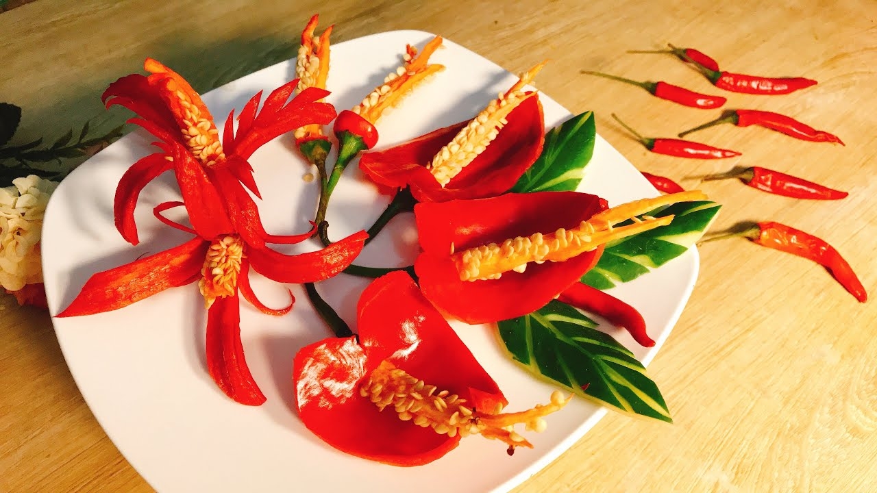 Tỉa hoa ớt