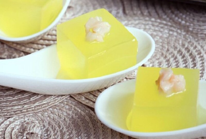 Thạch vải soda mát lạnh