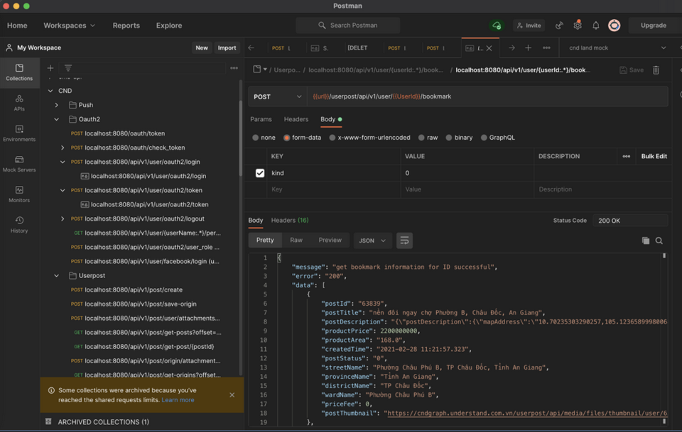Theo dõi trang giao diện chính thức