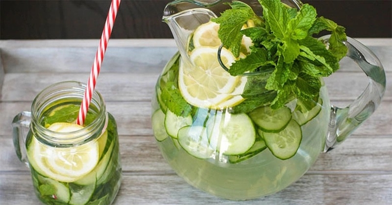 nước detox giảm mỡ bụng 8