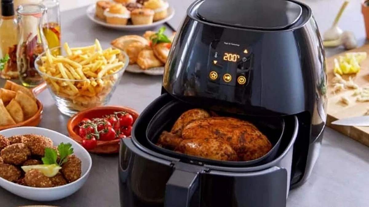 nhiệt độ nướng gà bằng nồi chiên không dầu - hình 5