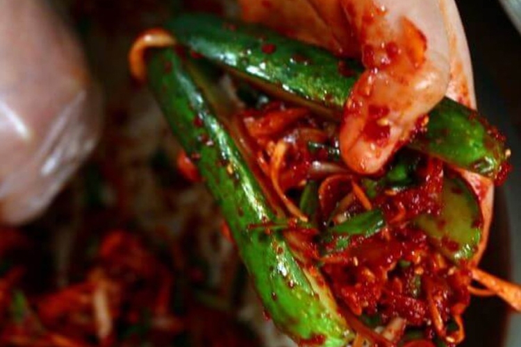 Cách làm kim chi dưa leo (Hình 6)