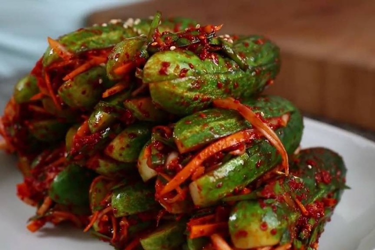 Cách làm kim chi dưa leo (Hình 7)