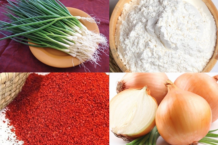 cách làm kim chi hành lá (hình 1)