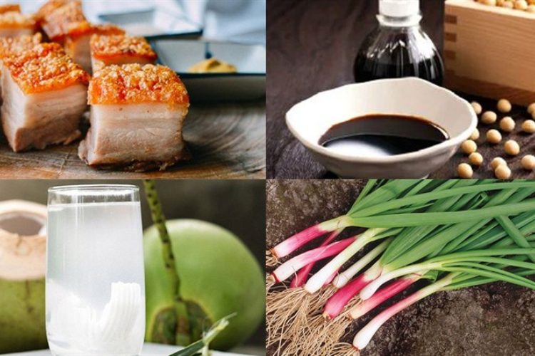 Tổng hợp 2 cách làm thịt heo quay kho nước tương, kho tàu thơm ngon, dễ làm, bất cứ ai cũng có thể trổ tài vào bếp hình 1
