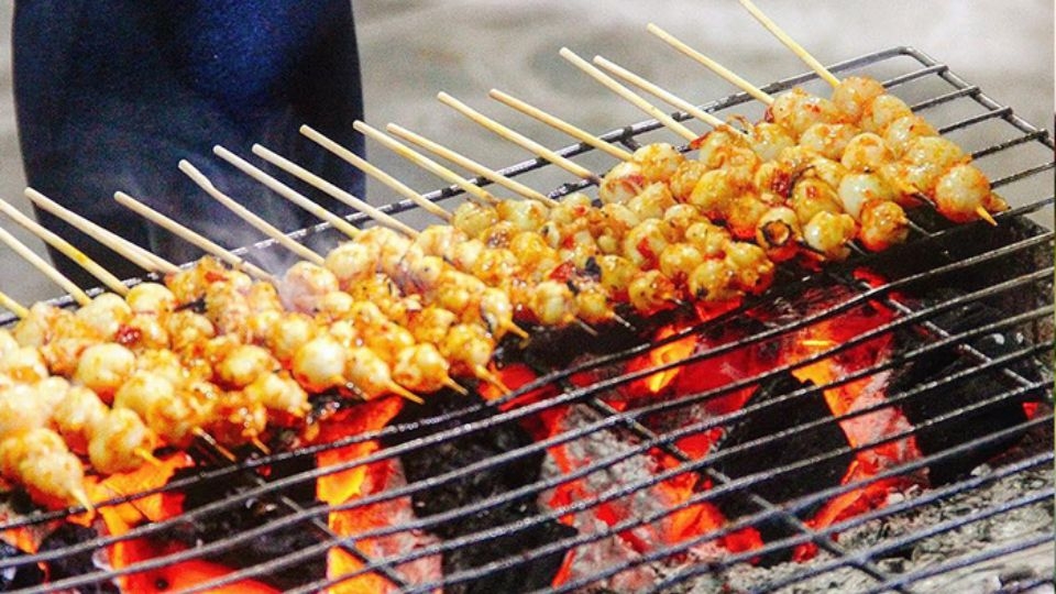 Răng mực nướng
