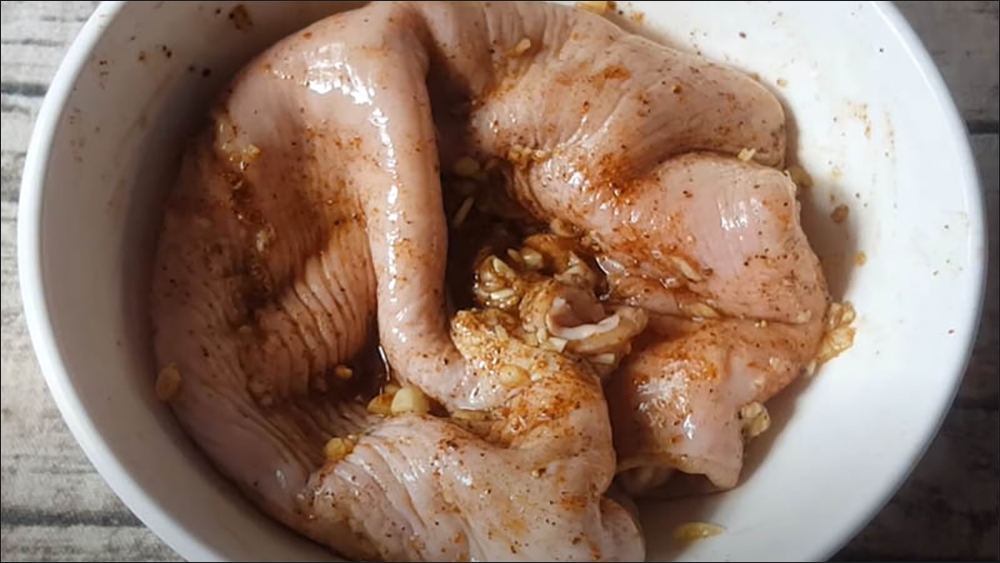 ướp bao từ trước khi chế biến