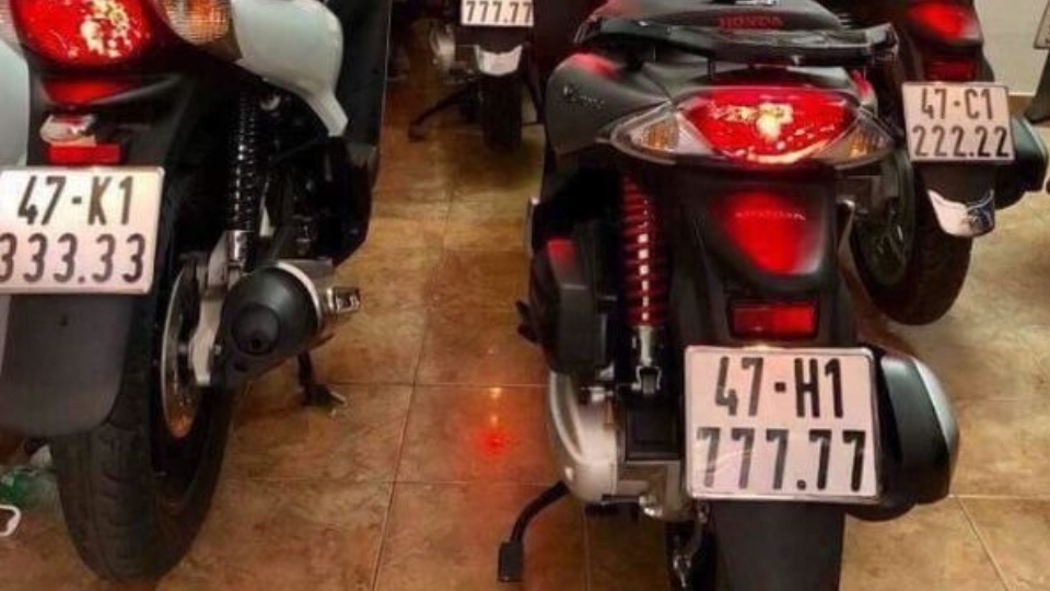 Biển số xe máy 47 thuộc các huyện tỉnh Đắk Lắk