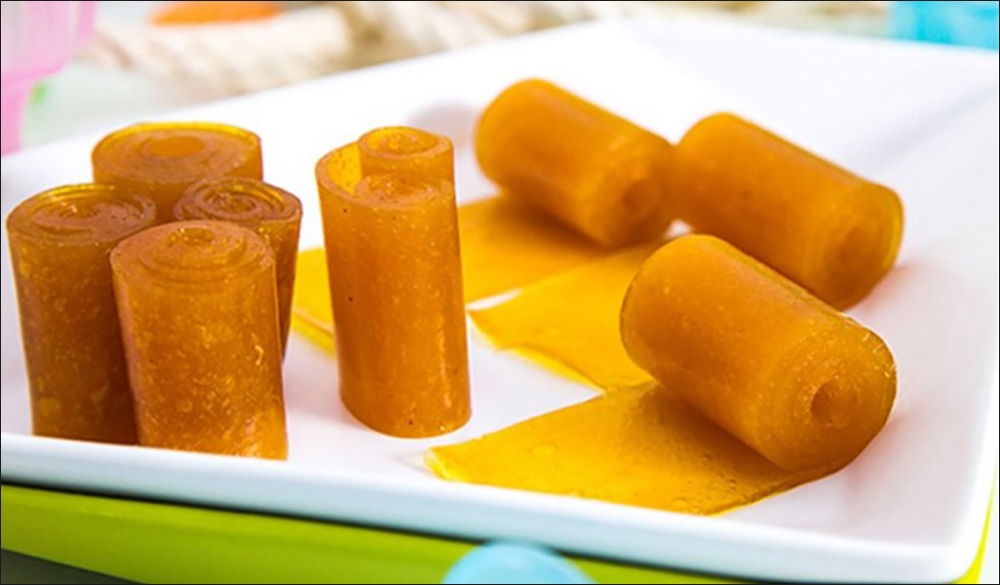 Thành phẩm bánh tráng xoài