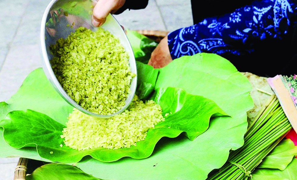 cách ăn cốm