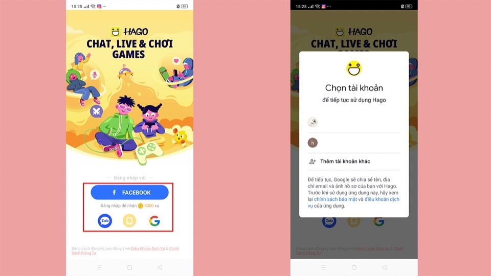 Bắt đầu mở “Ứng dụng Hago” trên máy tính của bạn