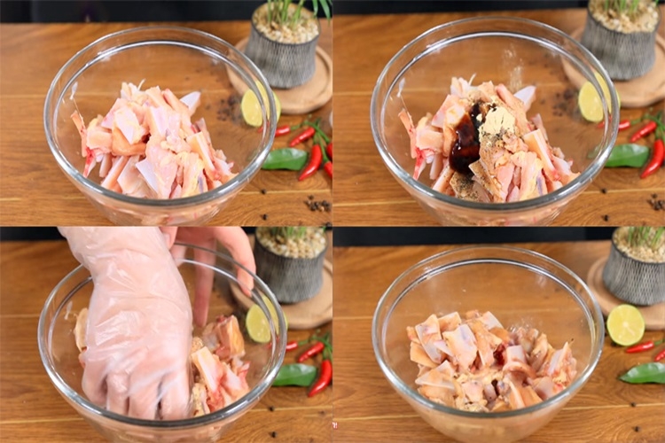 Hướng dẫn cách làm sụn gà cháy tỏi gịòn rụm, làm mồi nhậu cho cánh mày râu tại nhà - Hình 2