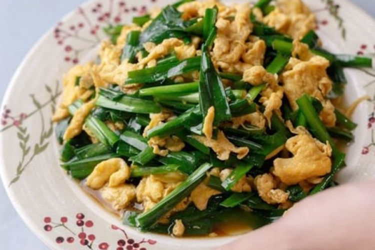 Hẹ xào trứng (hình 6)