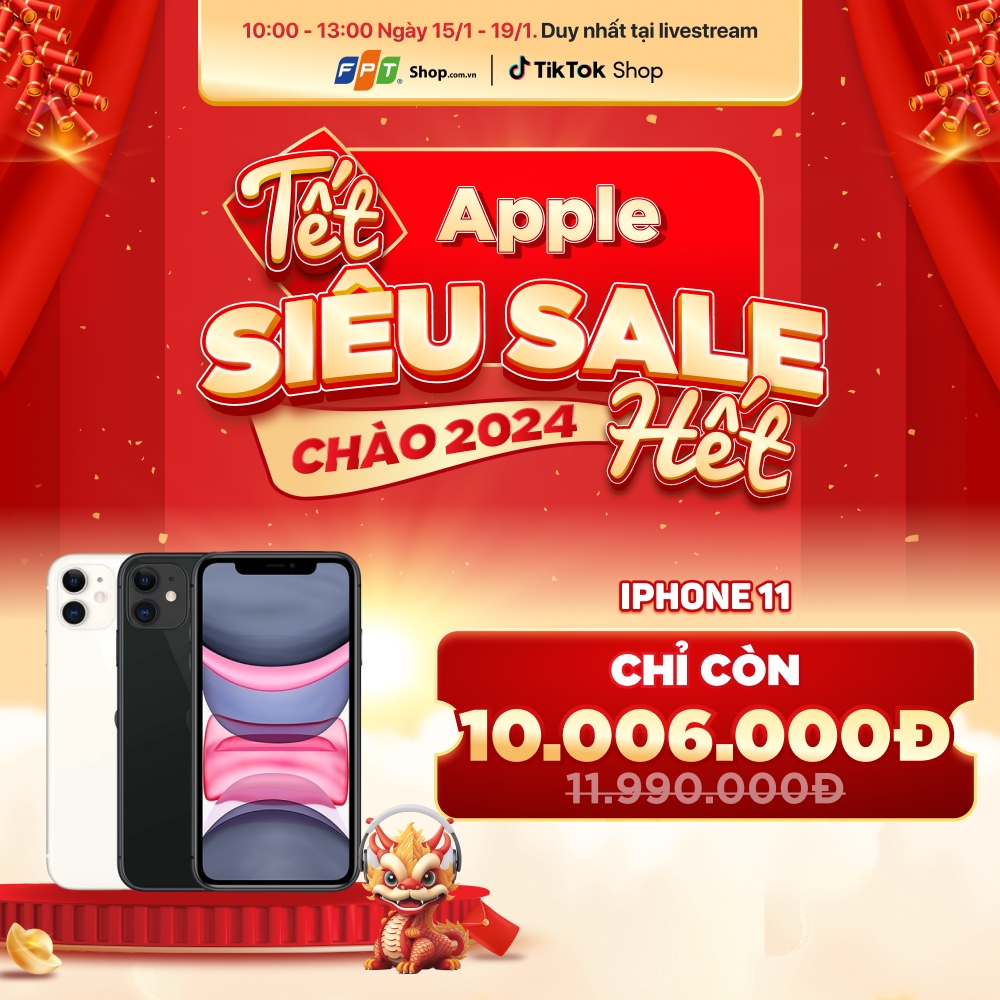 iPhone 11 giảm còn 10.006.000