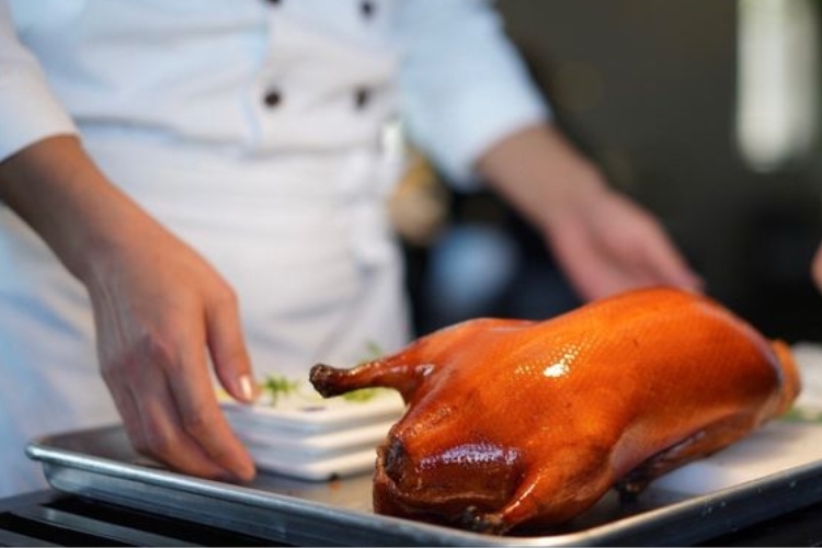 Thành phẩm vịt quay