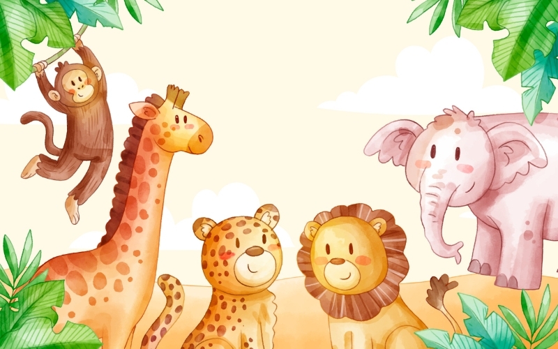 Background sinh nhật màu vàng 5