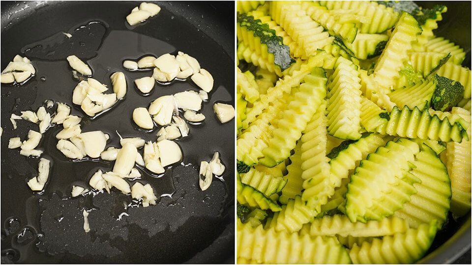 bí non xào tỏi 7