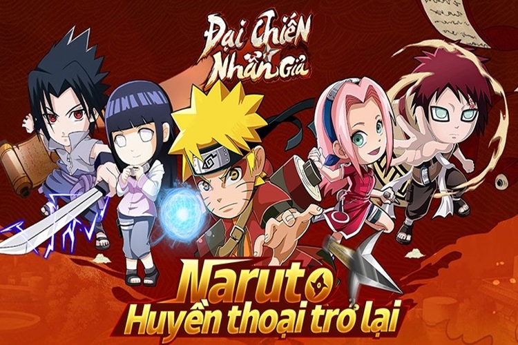 "Đại Chiến Nhẫn Giả" - Trải nghiệm game nhập vai đấu tướng 2D độc đáo được yêu thích nhất 1