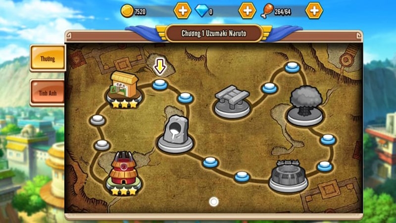"Đại Chiến Nhẫn Giả" - Trải nghiệm game nhập vai đấu tướng 2D độc đáo được yêu thích nhất 4