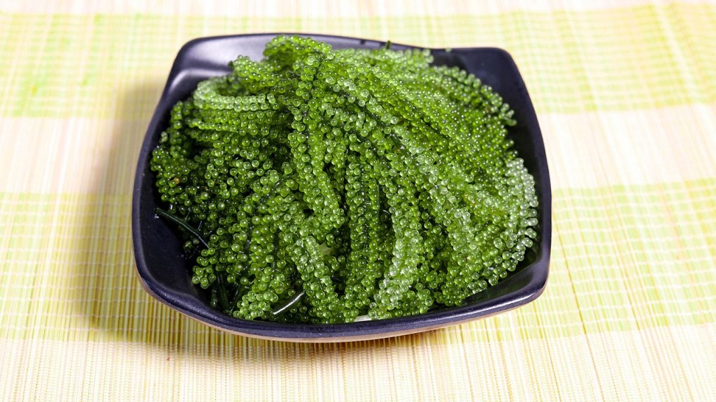 cách ăn rong nho tươi