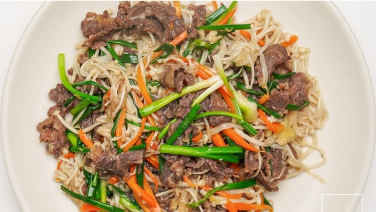 thịt bò xào nấm 3