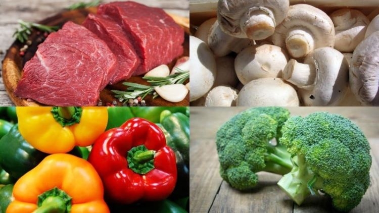 thịt bò xào nấm 6