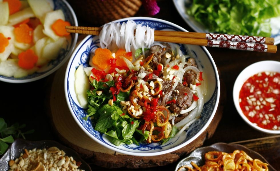 bún trộn Nam Bộ ngon tuyệt