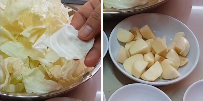 bắp cải xào tỏi - Ảnh 2