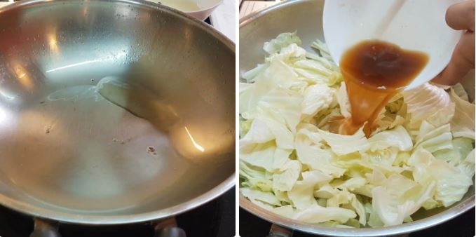 bắp cải xào tỏi - Ảnh 5