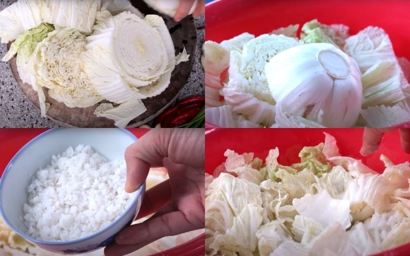 cách làm kim chi không cần bột nếp - Ảnh 2