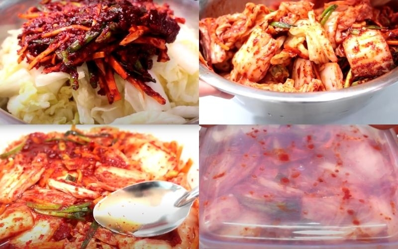 cách làm kim chi không cần bột nếp - Ảnh 5
