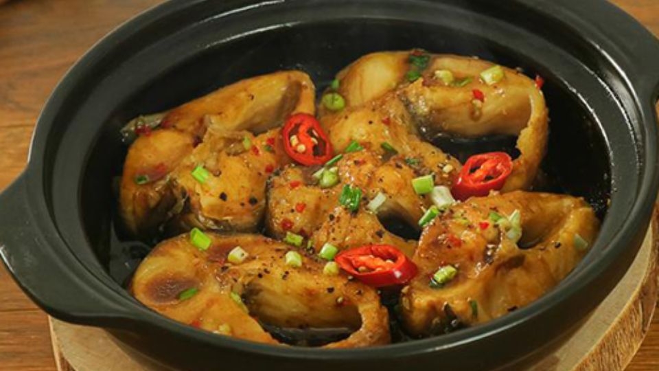 Cá lóc kho gừng