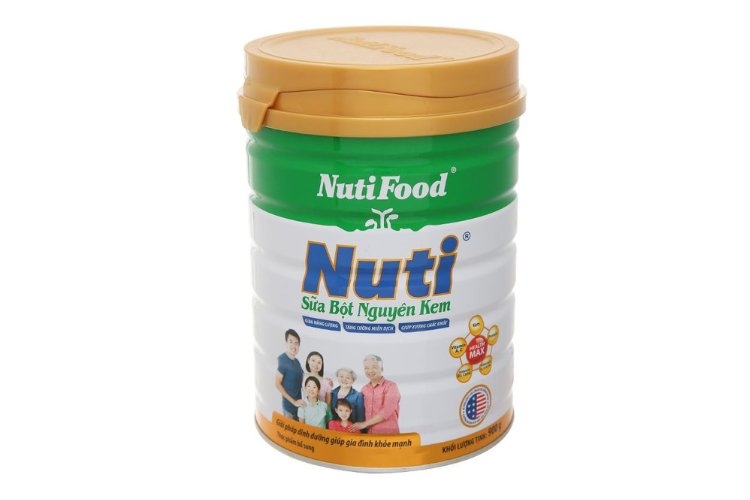 Sữa bột nguyên kem Nuti
