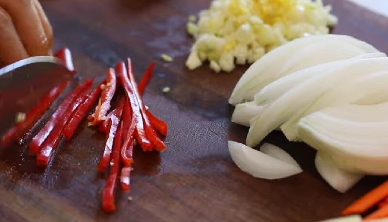 Ớt thái theo sở thích