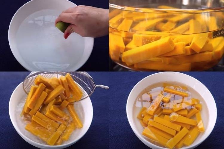Bỏ túi ngay cách làm mứt bí đỏ cực ngon dành cho ngày Tết siêu đơn giản và dễ làm tại nhà Hình 5