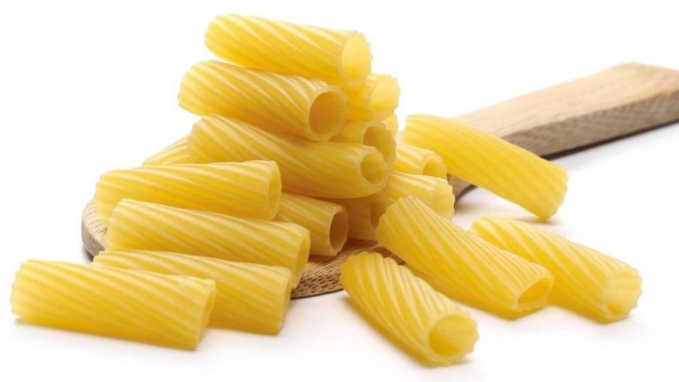 Mì ống pasta có thành phần chính là tinh bột