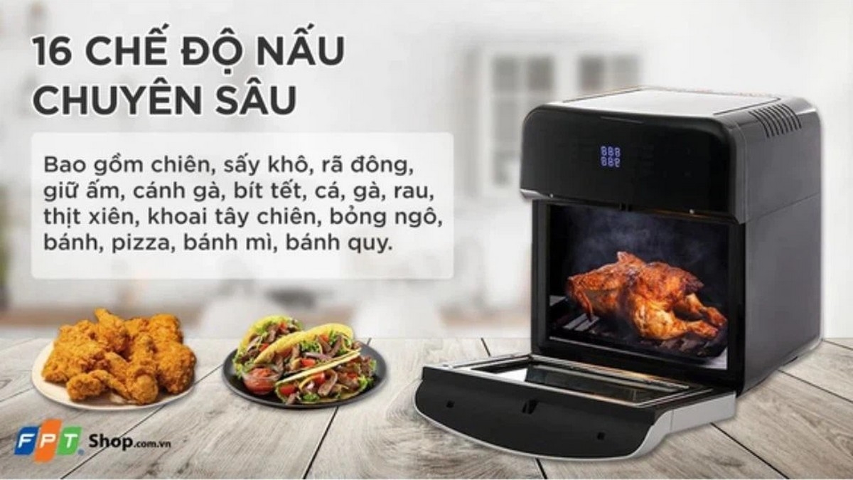 nồi chiên không dầu nên mua Tết 2024 - hình 6