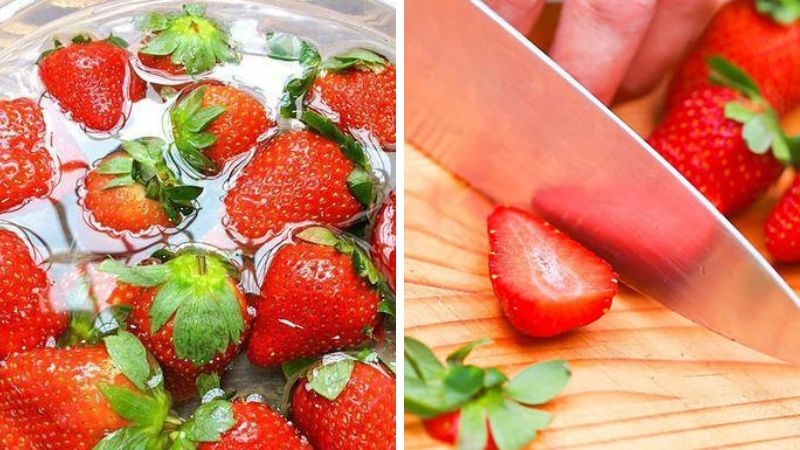 Cách làm kem dâu 2