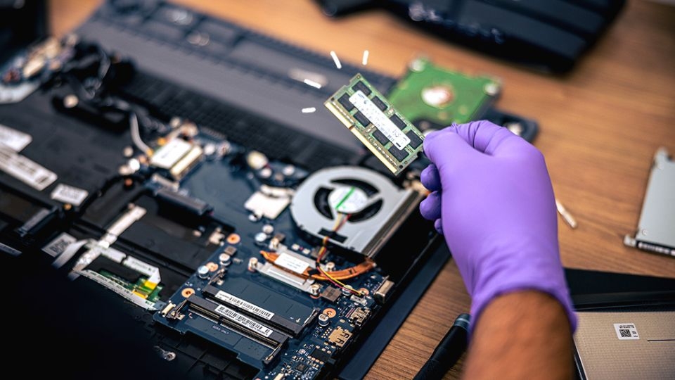 Dung lượng RAM không đủ lớn