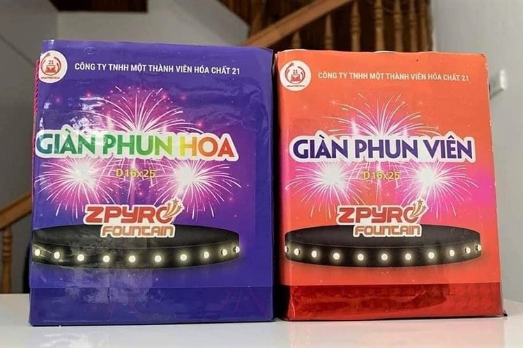 Pháo hoa Z121 Bộ Quốc Phòng 1