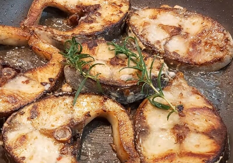 Chiên cá chín vàng