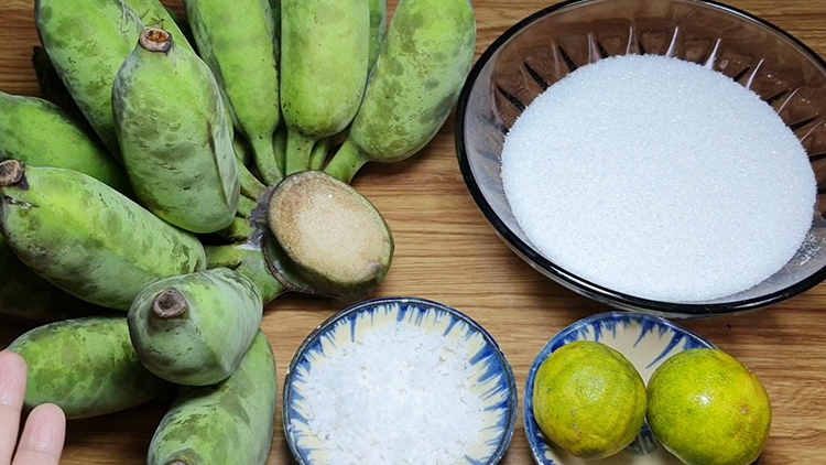 Cách làm mứt chuối xanh (hình 1)