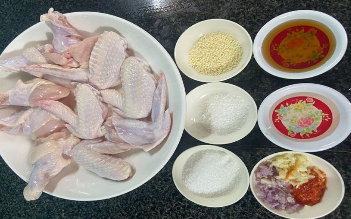 Nguyên liệu chuẩn bị