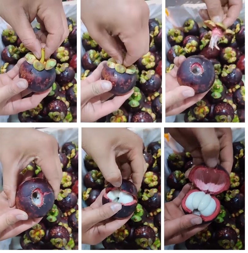 cách ăn măng cụt 6