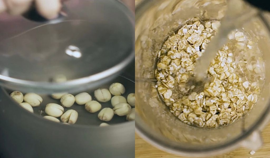 Công thức làm sữa yến mạch hạt sen bổ dưỡng đơn giản mà còn hỗ trợ giảm cân 4